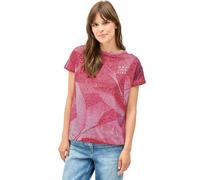 Cecil Women's B323533 Ombre Burn-Out T-Shirt, Glazed Apple Red, XL