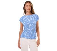 Cecil Women's B323539 Burn-Out Shirt, Deep Pastel Blue, XL