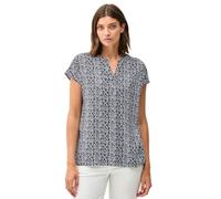 Cecil Women's B345613 Patterned Blouse Shirt, Universal Blue, L