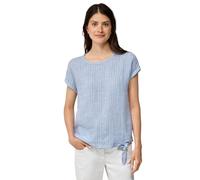 Cecil Women's B345831 Linen Blouse Shirt, Chambray Forever Blue, M