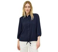 Cecil Women's B345843 Shirt Blouse with Structure, Urban Navy Blue, S