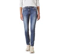 Cecil Women's B378279 Jeans in Casual fit, Mid Blue Wash, 30W x 30L