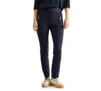 Cecil Women's B378791 Trousers with Zip Details, Universal Blue, S / 30L