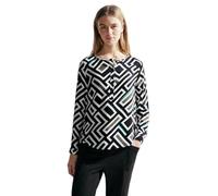 Cecil Women's Blouse with All-Over Print, Black, M