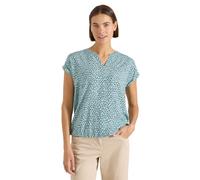 Cecil Women's Dropped Shoulder Blouse with Print Dropped Shoulder Blouse with Print (Pack of 1), Crystal Mint, XXL