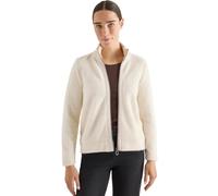 Cecil Women's Feather Yarn Jacket, Light Greige, L
