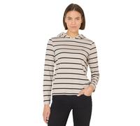 Cecil Women's Striped Hooded Shirt