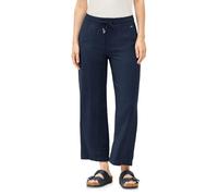 Cecil Women's Twill Trousers with Structure, Urban Navy Blue, S / 26L