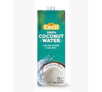 Cecil100% Coconut Water | Pure Natural Hydration Drink | Not from Concentrate | Single Origin | Fresh & Refreshing | Made in Sri Lanka | 1L Carton (Pack of 6)