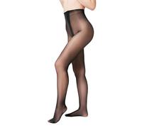 Cecilia de Rafael Eterno Super Lucido 10 Shiny Tights-XXLarge-Black