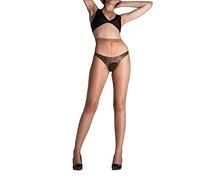 Cecilia de Rafael Women's Vidrio A Tights, 15 DEN, Black, XX-Large