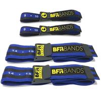 Ceciliec Bands Blood Flow Restriction Bands for Arms Legs & Glutes Extra Wide 2" Straps for Occlusion Training Quick-Release Elastic Strap Ideal for Muscle Growth Without Heavy Weights (4 Set)