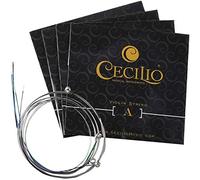 Cecilio Full Set Violin Strings Size 1/2 & 1/4 Violin Strings, G D A & E (1 Set)