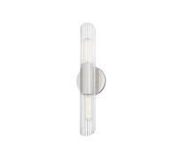 Cecily 2 Light Small Wall Sconce - Polished Nickel