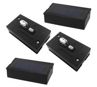 CECOMBINE 4 Pcs Solar Light Replacement Top,1.57 x 2.76 inches/ 4 x 7 cm Solar Panels for Garden Lights, Waterproof Panel Lights Outdoor, Replacement Solar Light Units Replacement Tops, Garden Pane