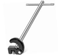 CECOMBINE Basin Wrench Adjustable Wrench for Basin, Basin Wrench to Get into Tight Spaces with 3/8'' to 1-1/4'' Capacity for Fixing Back,Union Nuts Under Sink, Faucet Hex Nuts Under Sink