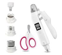 CECOMBINE Light Scissors Pro, 2 in 1 Claw Scissors for Dogs with Light, Trimmer, Nail File, Manual Claw Scissors Cats, Claw Grinder for Dogs, Cat Claw Scissors for Dogs, Cats, Rabbits