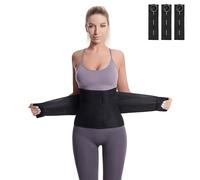 CECOMBINE Postpartum Belly Wrap, Adjustable Abdominal Binder, 3 in 1 C Section Recovery Belt, Waist/Pelvis Belt for Back Pain Relief, Post Partum Stomach Support After Birth Delivery Baby