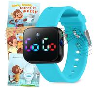 KIDS TRAINING WATCH V2 - A water-resistant potty reminder device for boys and girls to train your baby with fun/musical interval reminder and