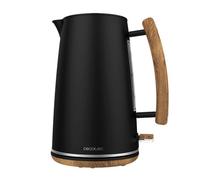 Cecotec 01479 electric kettle 1.7 L 3000 W Black, Wood