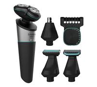 Cecotec Bamba PrecisionCare 5-in-1 Multifunctional Razor Lithium Battery, 90 Minutes Autonomy, Waterproof, Stainless Steel Blades, LED Display, IPX5