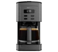 Cecotec Coffee Machines for Drip Coffee 56 Time. 800 W Power, Program Your Coffee, Stainless Steel, LCD Display, Drop Proof Spout, 1.3L Capacity for 12 Cups, Auto-Off, Tank with Window