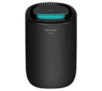 Cecotec Dehumidifier BigDry 2000 Light Black. 300 ml/day, 0.6 litre removable tank, coverage up to 20 m², minimum power consumption 23W