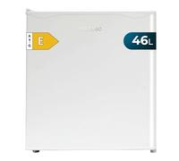 Cecotec GrandCooler Mini Refrigerator 20000 L SilentCompress White E. Capacity 46L, customizable door, energy class E, compact 48x45x48.7 cm. Ideal for small spaces!