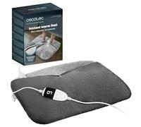 Cecotec HeatConfort FootWarmer Deluxe Electric Foot Warmer 55x45cm, 2 Separate Spaces, Non-Slip, 6 Temperatures, 4 Timer Levels, Controller