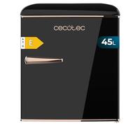 Cecotec Mini Fridge Bolero CoolMarket TT Origin 45 Black E. Fridge Height 55 cm Width 44.8 cm Energy Class E Ice Tray and Chrome Handle Black
