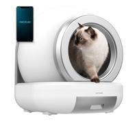 Cecotec Pumba 7200 CleanKitty Compact Connected Automatic Sandbox, 9L, App | Large 65L Interior Capacity, Self-Cleaning, Eliminates Bad Smells, Cares for Your Pet's Weight, Autonomy of 15 Days