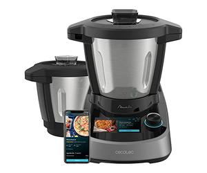 Cecotec Robot Cuiseur Mambo Touch avec pichet Habana 10090 (Noir/Gris)