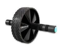 Cecotec Small Fitness DrumFit AB Wheel, Functional Training, ComfortFit & SweatProof Non-Slip Grips, EVA Mat, SilenceFit, Maximum 200 kg