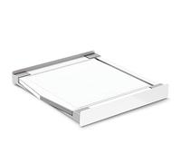 Cecotec Universal overlay kit with Bolero tray to unify the washing machine and dryer into one block, optimizing space, removable tray, easy installation