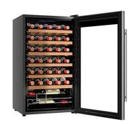 Cecotec Wine cellar 34 bottles Bolero grandsommelier 34030 inox compressor, 80 L, Compressor cooling, Temperature adjustable from 5 to 18 °C, Touch control, Display, LED interior.
