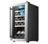 Cecotec Wine cellars GrandSommelier 1550 Inox Compressor. 15 bottles, Compressor system, Temperature 5-18ºC.