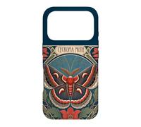 Cecropia Moth Magnificent Art Nouveau Insect Case for iPhone 17 Pro