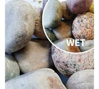 CED Decorative Scottish Beach Cobbles 100-75mm 25kg 1sqm Pack 4 x 25kg Landscaping Garden Stones