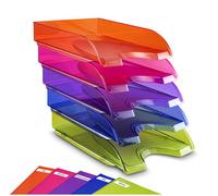 CED Happy By Cep Letter Tray Multicoloured Pack Of 5