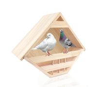 Cedar Dove Nesting Box Open Mourning Dove Nesting Box Birdhouses Material Wooden for Pigeon Outdoors Garden Yard Decoration