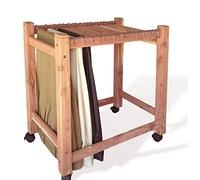 Cedar Elements Aromatic Red Cedar Pant Trolley/Trouser Rack (Heavy Duty (16 Rods)