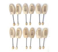 Cedar Elements Little Wholesale Program - Solid Pine Shoe Tree - 6 Pairs, Natural, S