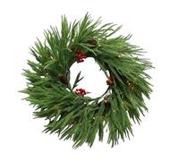 Cedar Garland - 5.9ft Artificial Plant Decor | Lighted Bendable Winter Garland - for Table Kitchen Porch Door Fireplace Mantle Wedding Window Party