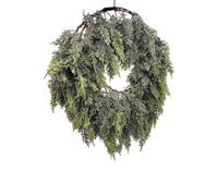 Cedar Garland - Christmas Artificial Cedar Garland | Green Artificial Greenery Pine Garlands | 5.91 Feet Greenery Holiday Party Decoration For Fireplace Door Window Frames Stair Railings Mantel Tabl