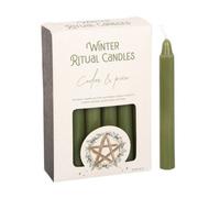 Cedar & Pine Winter Ritual Candles - Yule & Solstice Spirit Pack