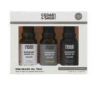 Cedar & Sage 3PC Beard Oil 3X30ml