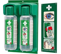 Cederroth Wall holder for 2 x 500 ml eye wash bottle.