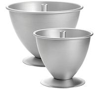 Cedilis 2 Pack Doll Cake Mold, 20 cm and 15 cm Princess Skirt Cake Pan, Non Stick Wonder Pan, Easy to Clean