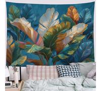 CEDNXOER Exotic Plants Tapestry Wall Hanging Abstract Palm Leaf Tapestries Landscape Wall Tapestry for Bedroom Dorm Living Room Home Decoration Background, 40 × 60 in