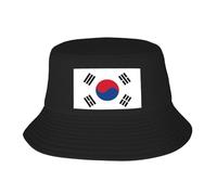 CEDNXOER Fashion Summer Bucket Hat for Women Men Teens,Trendy South Korea Flag Bucket Hat Multi-Layer Fisherman,Football Hat,Durable and Lightweight,Sun Uv Protection Hat Sun Outdoor